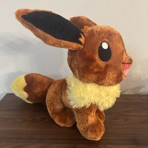 Build-A-Bear Pokémon Eevee Plush Toy, BAB 16 inch 2021 Nintendo